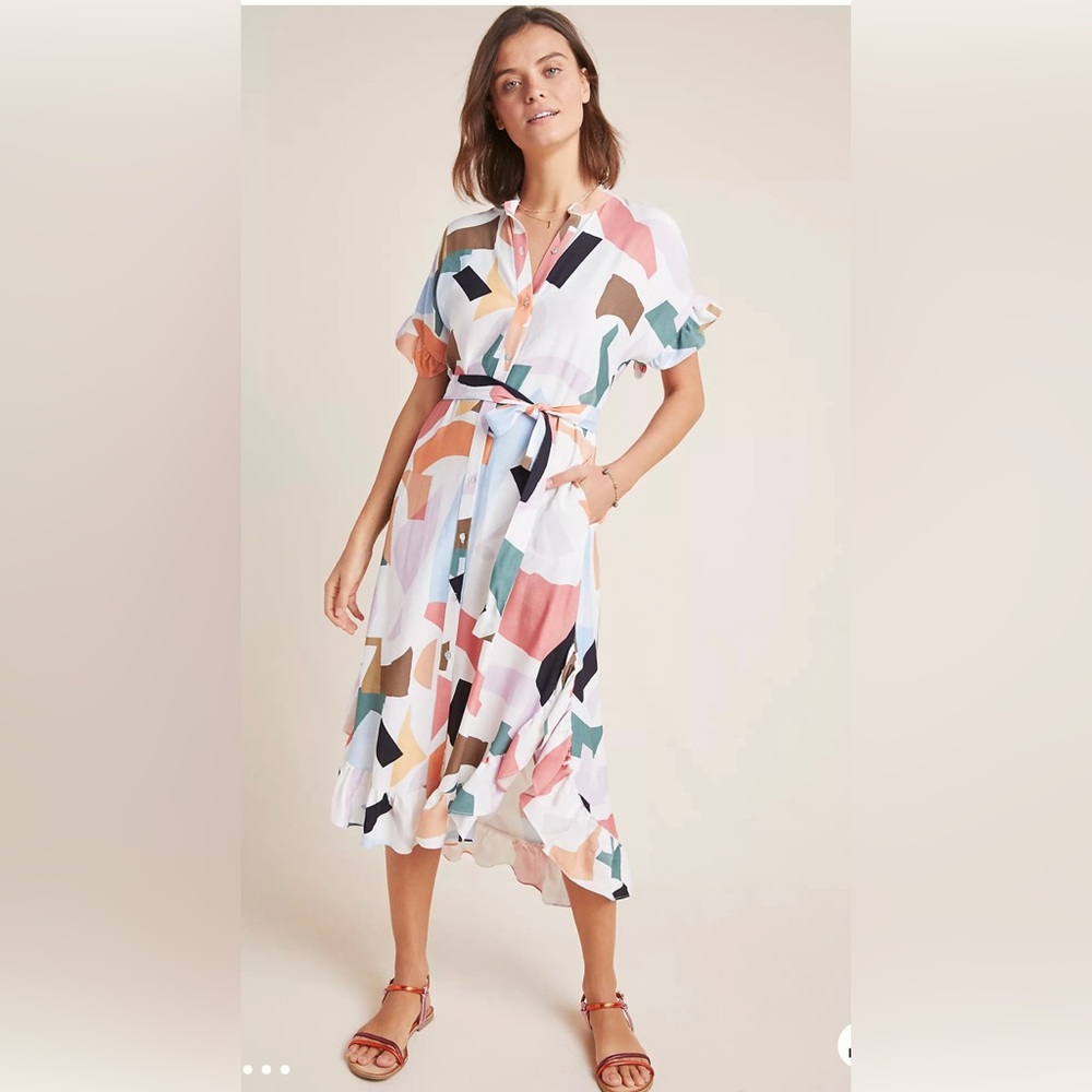 Anthropologie Corey Lynn Calter Soho Shirtdress